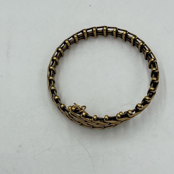 ALEXAND ANI Gypsy Wrap Bracelet Vintage 66 Retired Rafaelian Gold Finish - Picture 9 of 13